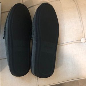 Men’s Minnetonka Hard Slipper Grey